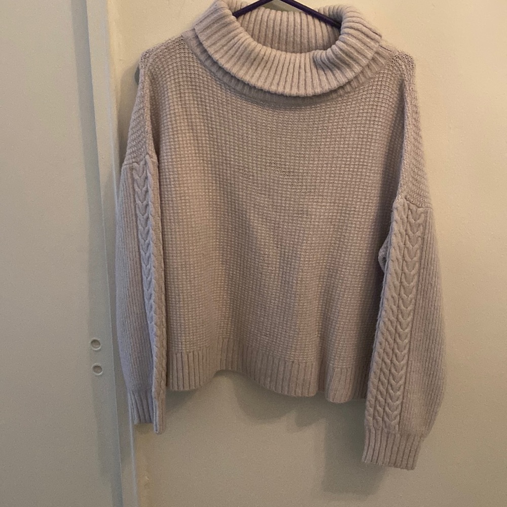 Lavender Something Navy for Nordstrom Turtleneck sweater
